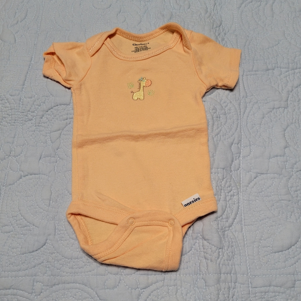 Orange onesie